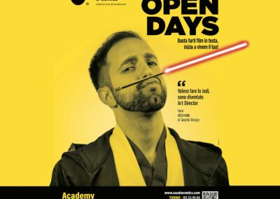 Scuola Internazionale di Comics • Open Days 2022